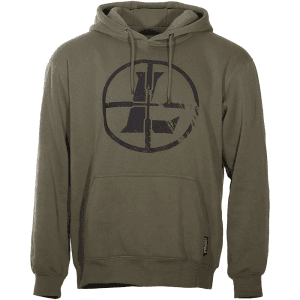 Leupold Distressed Reticle Hoodie Ash Green S