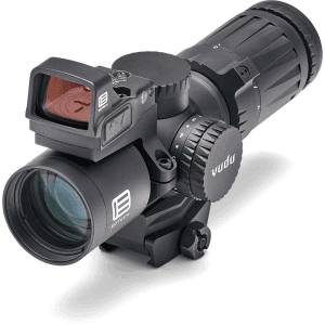 Eotech Vudu Rifle Scope 3-9x32 Sfp Hc1 Illum. Black With Integrated Mount And Eflx Red Dot