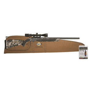 Cva Accura Mr-X Muzzleloader Rifle 45 Cal Cerakote Sniper Grey With Konuspro 3-9x40 Ir Bdc Reticle