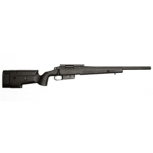 McMillan MCMTAC65CMBLK Tac 6.5 Creedmoor 5+1 24" Threaded Medium-Heavy Match Grade Barrel, Black, McMillan G31 Action, OEM Adj. Comb A-5 Stock, Adj. Trigger, Scope Base