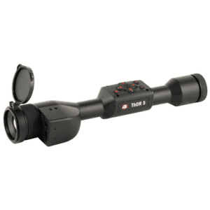 Atn Thor 5 640 Lrf Thermal Rifle Scope 3 To 24x Smart Mil Dot Reticle Matte Finish