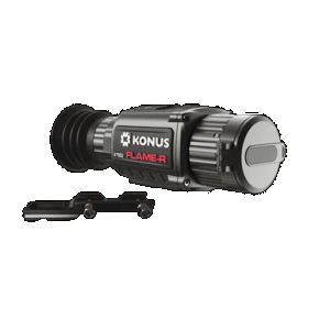 Konus Optics Flame-R Thermal Rifle Scope 2.5-20x Digital Zoom 256x192 30mm Mount