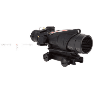 Trijicon Acog 4x32 Red Chevron Reticle 1in Mount Matte Finish Bac-M16a4