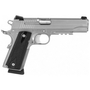 Sig Sauer 1911r45sssca 45 Acp 5 Inch 8 Rounds Stainless Steel With Rail