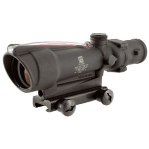 Trijicon Acog 3.5x35 Red Xhr .223 Red Crosshair Rifle Scope With Ta51 Mount
