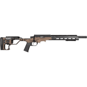Christensen Arms 8011202500 Mpr 17 Hmr 30+1 16" Black Match Grade Threaded Barrel, Black Nitride Picatinny Rail Receiver, Carbon Fiber M-Lok Handguard, Desert Brown Adj W/Magnelock Technology Stock
