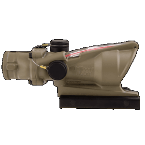 Trijicon Acog 4x32 Illuminated Red Chevron Bdc Reticle For .223/5.56 Ar Platforms