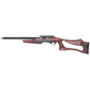 Magnum Research Sser22g Switchbolt Full Size 22 Lr 10+1 17" Black Anodized Carbon Steel/Threaded Barrel, Black Integral Scope Base Receiver, Red Fixed Thumbhole Stock,