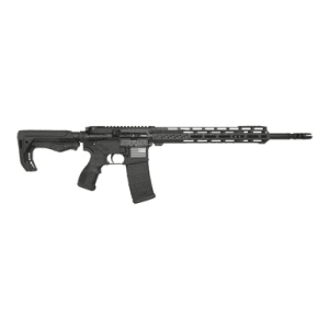 FosTech Tech-15 Stryker AR15 Rifle - Black | 5.56NATO | 16" Barrel | Mach-2 13" M-LOK Rail | FosTech Tomahawk Stock