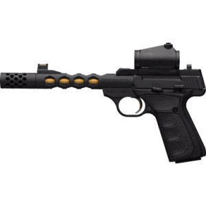 Browning Buck Mark Vision Sr 22 Long Rifle 5.9in 10 Rounds Gold Cerakote Vortex Red Dot