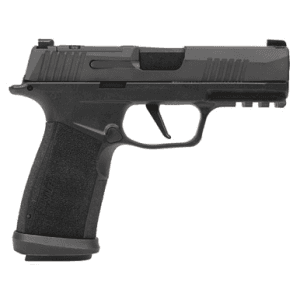 Sig Sauer 365xca9tacops P365-Xmacro Tacops Compact 9mm Luger 17+1 3.70" Black Barrel, Black Nitron Optic Ready/Serrated Slide, Black Polymer Frame W/Picatinny Rail, Black Xmacro Polymer Grips