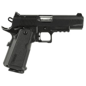 Tisas 1911 Double Stack Carry Pistol - Black | 9mm | 4.25" Barrel | 17rd | Optic Ready