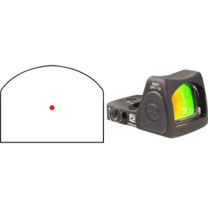 Trijicon Rmr Type 2 3.25 Moa Red Dot Rmr Footprint For Pistols And Rifles