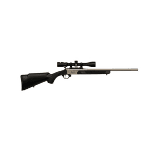 Traditions Cr5-351130r Outfitter G3 35 Rem 1rd 22", Stainless Cerakote Barrel/Rec, Black Synthetic Furniture, 3-9x40mm Scope