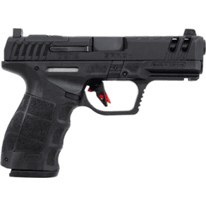 SAR USA SAR9CG3BL SAR9 C Gen3 Compact Frame 9mm Luger 15+1 4" Black Steel Barrel, Black Steel Slide, Black Polymer Frame w/Picatinny Rail, Black Interchangeable Backstrap Grip