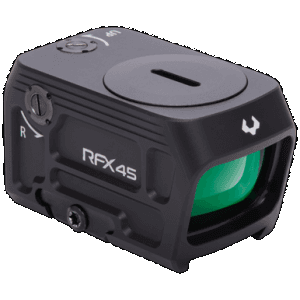 Viridian Weapon Technologies Viridian Rfx45 1x Green Dot Sight 5 Moa Cr2032 Waterproof Adjustable