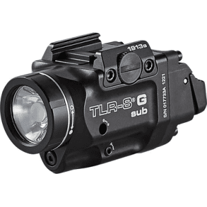 Streamlight Tlr-8 G Sub Gun Light Green Laser 500 Lumens 1913 Short Rail