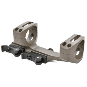Warne Qd Xskel 1 Dark Earth Scope Base Msr Picatinny 1in 30mm 34mm