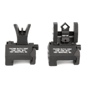 Troy Micro BattleSight Front Dioptic Rear Picatinny Raised Rail Compatible