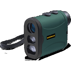 Konus Optics Evo-1200 Lrf 6x25mm Rangefinder 1200 Yds Rubber Armor