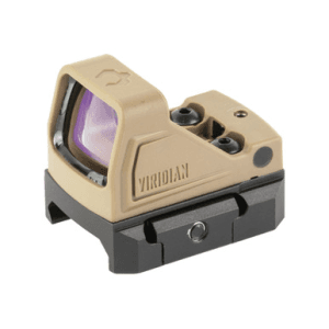 Viridian Weapon Technologies Viridian Rfx11 Green Dot Reflex Sight 3 Moa 1x Flat Dark Earth For Pistols Carbines