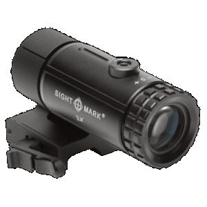 Sightmark T-3 3x Magnifier With Flip To Side Mount For 30mm Red Dot Sights