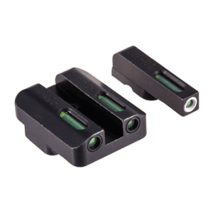 Truglo Tg13cz1a Tfx Black | Green Tritium & Fiber Optic White Outline Front Sight Green Tritium & Fiber Optic Rear Sight