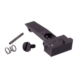 Wilson-Combat Wilson Combat Rear Sight For Colt 2020 Python/Anaconda Adjustable Serrated Blade Black With Square Notch