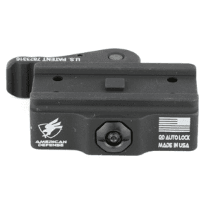 American Defense Manufacturing Aimpoint T1 Qr Mount Low For Aimpoint Micro Picatinny Quick Release