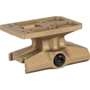 Reptilia Dot Mount 1.93" Height For Holosun Aems Picatinny Anodized Flat Dark Earth