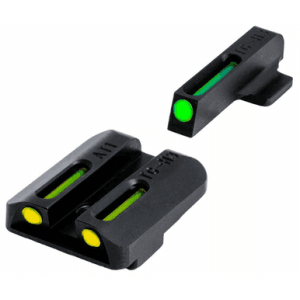 Truglo Tgtg131nt1y Tfo Green/Tritium/Fiber Optic Front Sight-Yellow/Tritium/Fiber Optic Rear Sight 1911 Government
