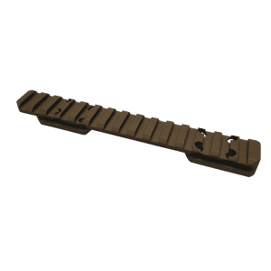 Talley Manufacturing Browning X-Bolt Smoked Bronze Picatinny Rail 0 Moa Long Action