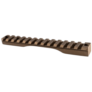 Christensen Arms One Piece Scope Base Rem 700 Weaver Compatible Burnt Bronze Cerakote