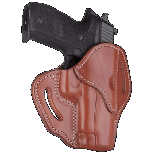 1791 Gunleather Orbh23cbrr Bh2.3 Optic Ready Owb Size 2.3 Classic Brown Leather Belt Slide Compatible W/Glock 17/20/21/22/31/34/35/40/41/Sig Sauer P220/P226 Right Hand