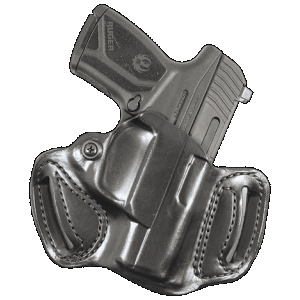 Desantis Gunhide 086ba1zz0 Mini Slide Black Leather Fits Rost Martin Rmic Belt Loop Mount Right Hand