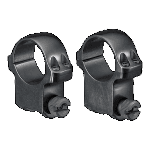 Ruger 90406 2-Piece Standard Steel Scope Ring Set 1" High Matte Blued