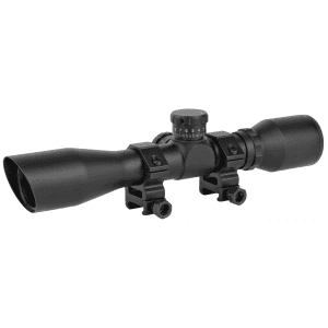 Truglo Trubrite Xtreme Compact Tactical 4x32mm Mil-Dot Rifle Scope 1 Inch Tube