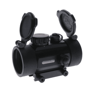 Truglo 1x40mm 5 Moa Red Dot Sight Traditional Anodized Matte For Rifles