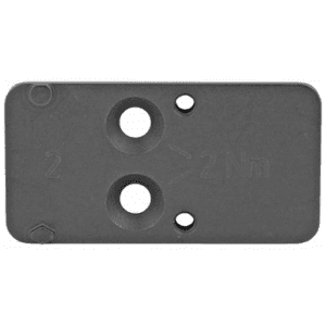 Heckler & Koch Hk 50254262 Optic Plate #2 Black Steel, Fits Hk Vp9 Or Rmr/Holosun Pattern Footprint Mount