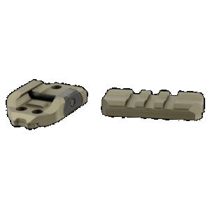Strike Industries Rex Riser Flat Dark Earth Picatinny Rail 6061-T6 Aluminum