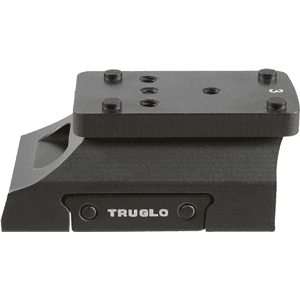 Truglo Universal Micro Red Dot Riser Picatinny Rails Nitride Finish