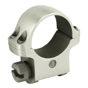 Ruger 90282 Silver 1 Inch Medium Scope Ring For 42 Mm Objective Diameter