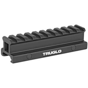 Truglo Picatinny Riser Mount Tg8980b 3/4 Inch Elevation For Ar-15 Flattop