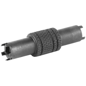 LBE Unlimited ARSTLDBL A1/A2 Double End Front Sight Tool Front AR Platform Black Oxide Steel