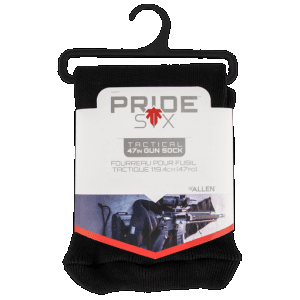 Tac Six 13247 Tactical Rifle Gun Sock fits Tactical Firearms w/wo Scope Up To 47" Long, Silicone Treated, Cinch Closure
