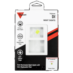 Trijicon Di Fiber Optic Set Handgun Interchangeable Night Sights Dual Illumination