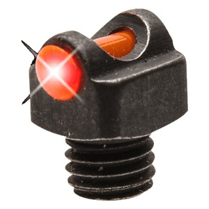 Truglo Starbrite Deluxe Bead Front Sight Red Fiber Optic 2.6mm Threads