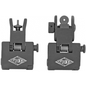 Yankee Hill Machine Q.d.s. Sight Set Hardcoat Anodized Ar Platform Picatinny