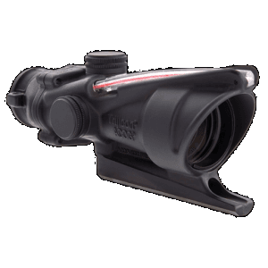 Trijicon Acog 4x32 Illuminated Red Triangle Post Reticle 30mm Mount Hardcoat Anodized