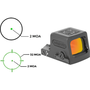 Holosun Ronin Eps Carry Msr Green 6 Moa Dot Enclosed Red Dot Sight Shake Awake Aspheric Lens